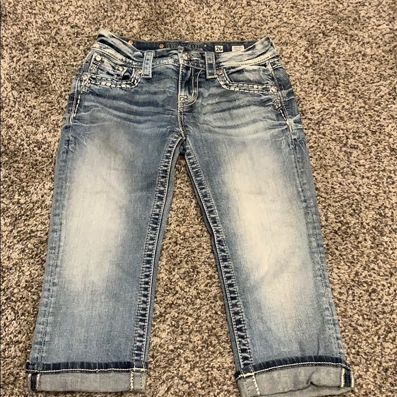 Miss Me Denim - Miss Me Signature Crop